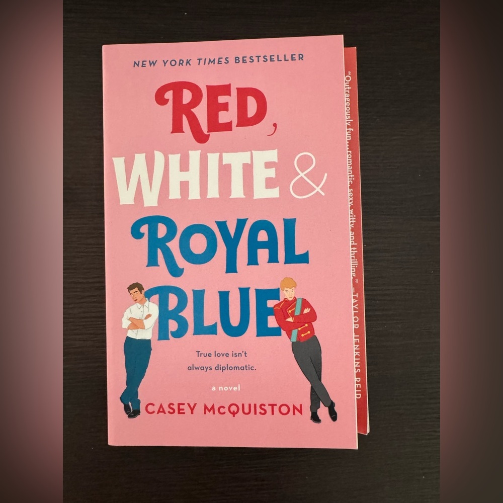 Red, White & Royal Blue Book by Casey McQuiston